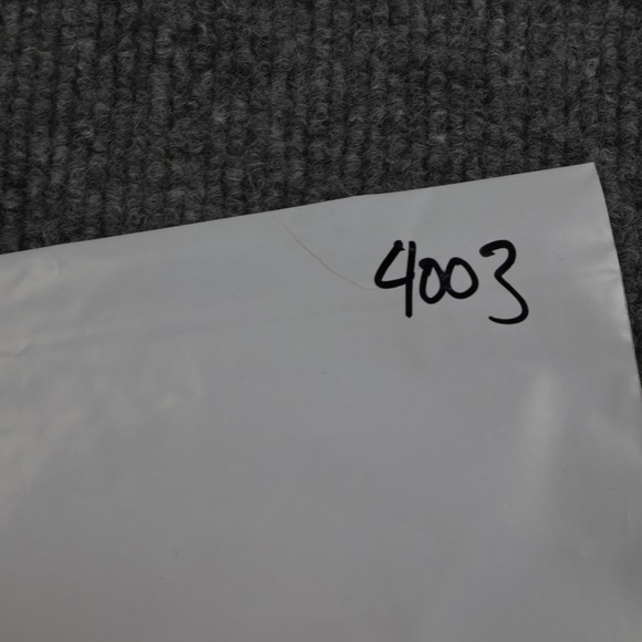 Mossimo Sweater Womens Medium Gray Black Striped V Neck Long Sleeve Pullover - Picture 11 of 11